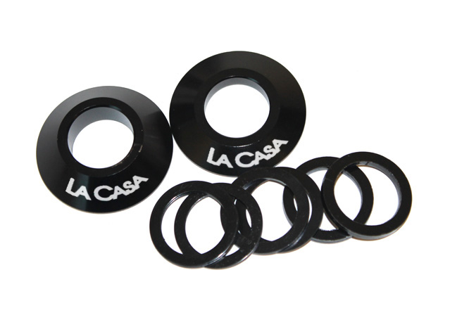 22mm Aluminum BB Cone Spacer Kit