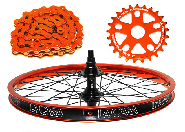 25/9 Wheel Kit - Double Wall - Orange