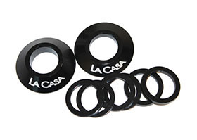 19mm Aluminum BB Cone Spacer Kit